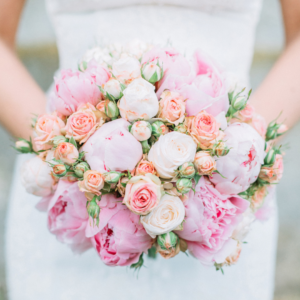 Roses in wedding bridal flowers